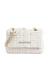 Valentino Bags Tweed Shoulder bag off white/multicolour