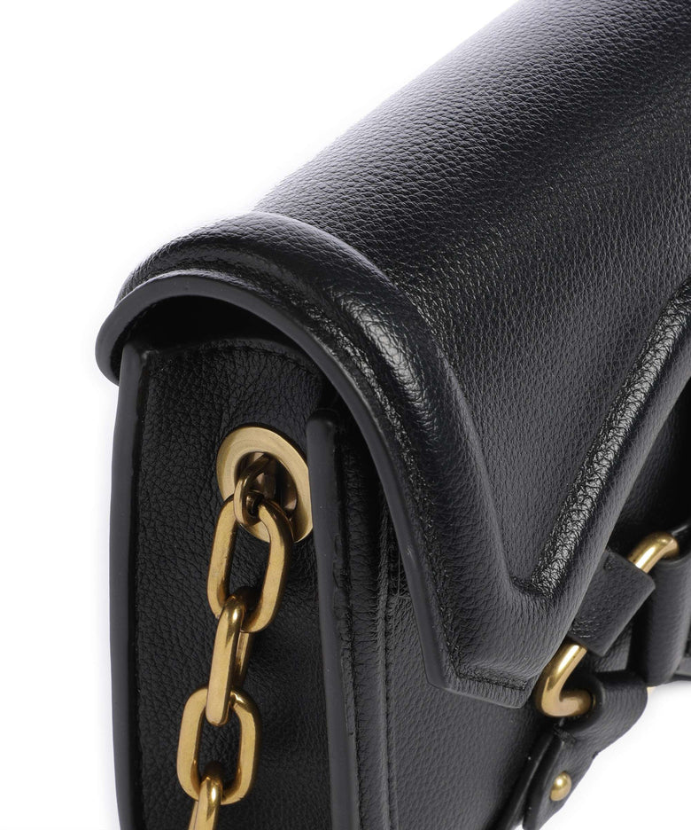 Just Cavalli Crossed Laces Crossbody bag black