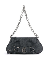 Just Cavalli Crossed Laces Sac porté épaule black