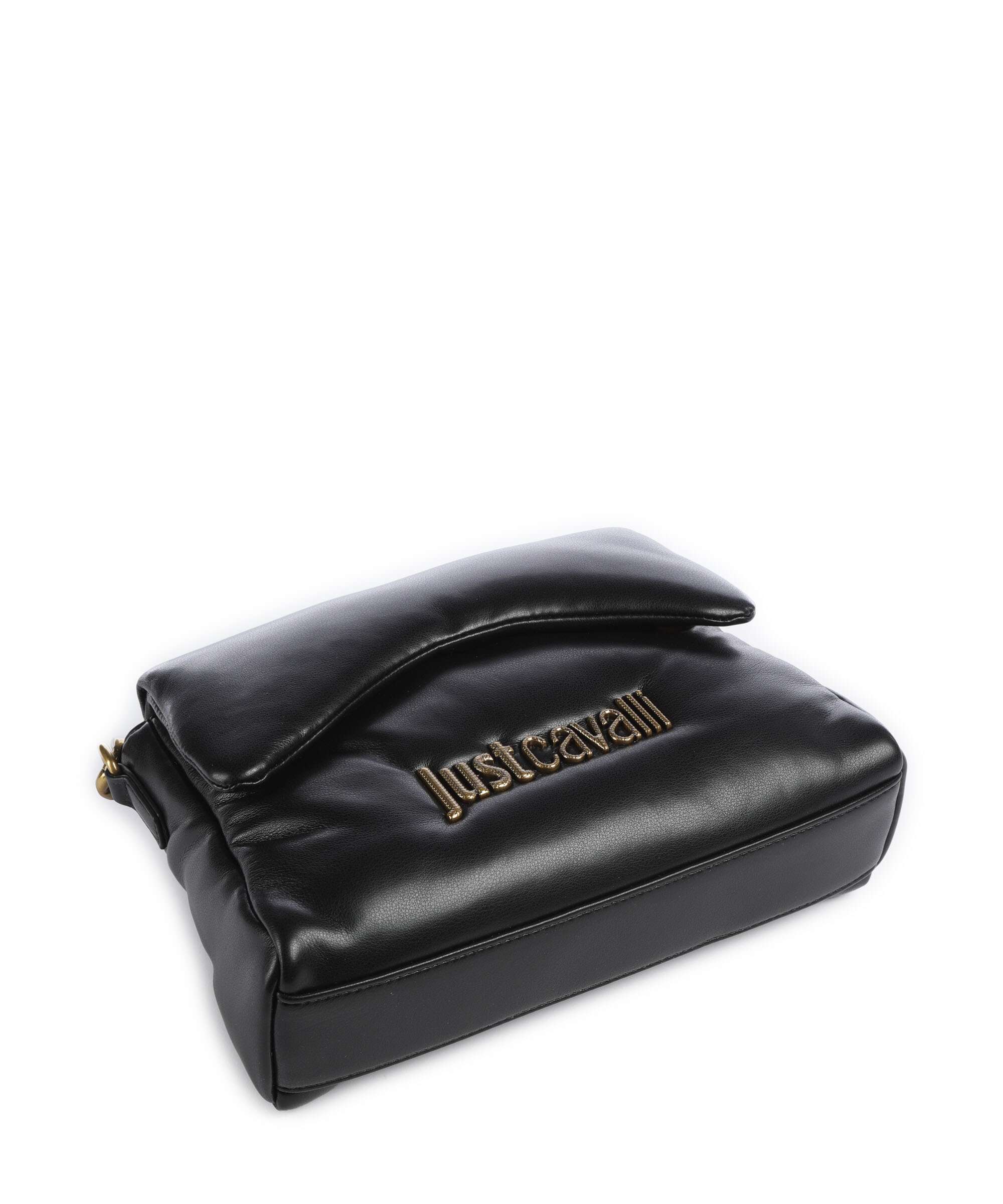 Just Cavalli Puffy Foulard Shoulder bag black