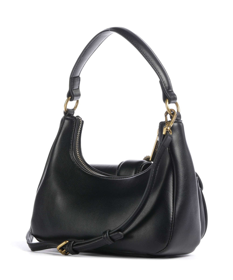 Just Cavalli Iconic Snakes Shoulder bag black