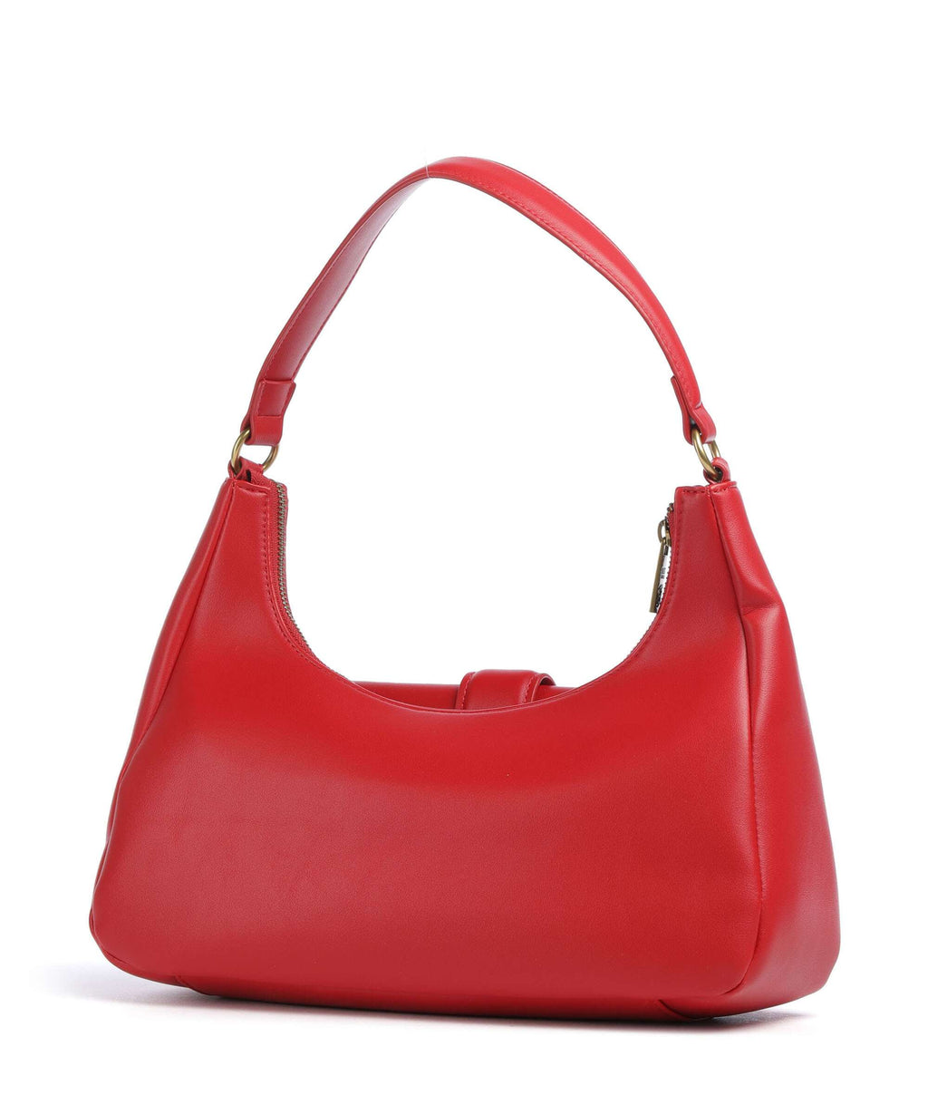 Just Cavalli Iconic Snakes Shoulder bag tango red