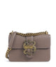 Just Cavalli Iconic Snakes Sac porté épaule taupe