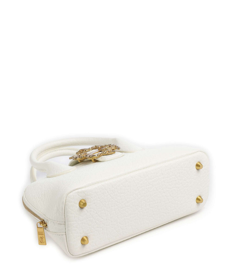 Just Cavalli Iconic Snakes Braided Handbag pristine