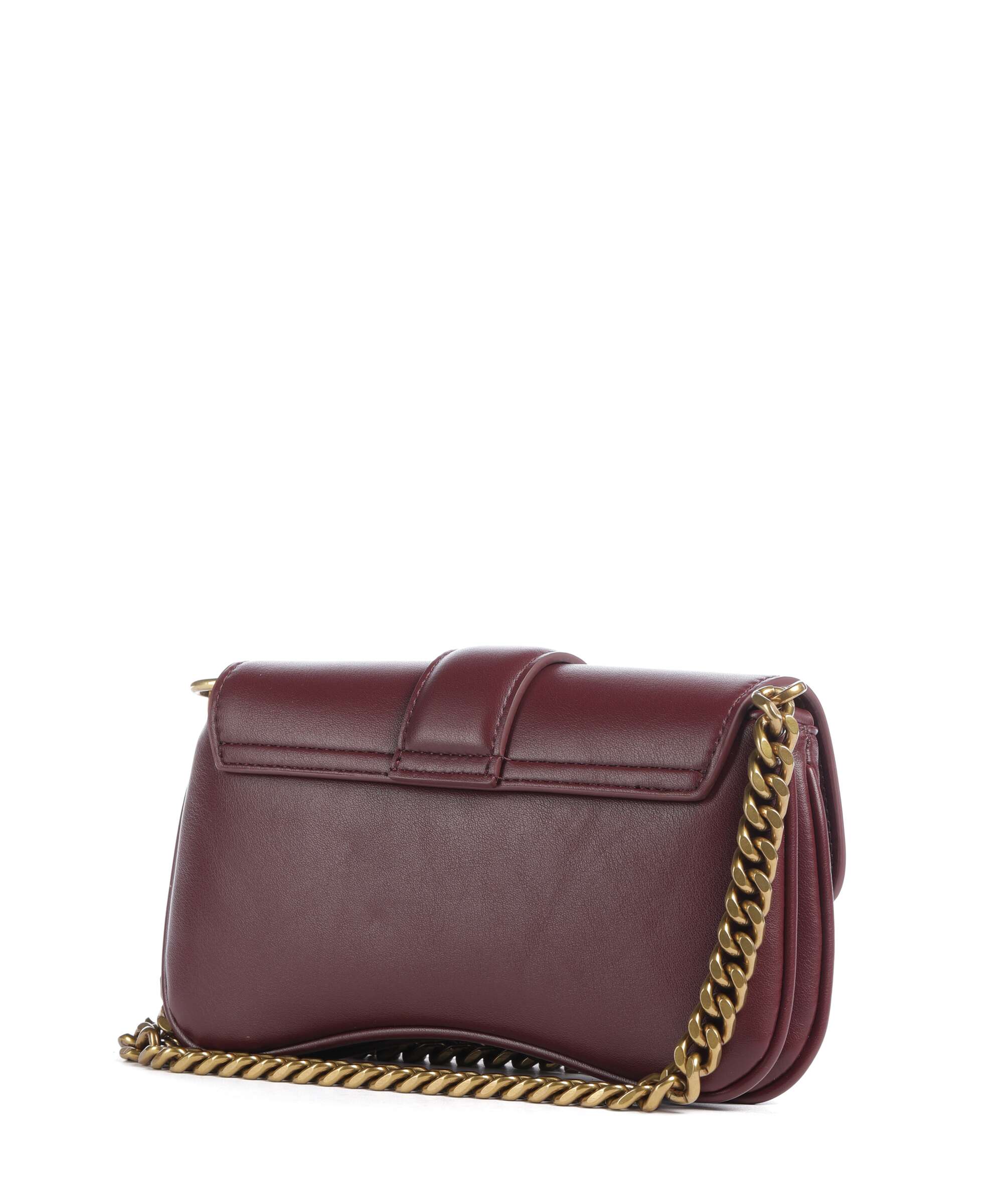 Just Cavalli Iconic Snakes Crossbody bag cordovan