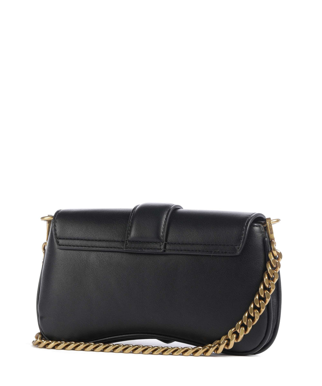 Just Cavalli Iconic Snakes Crossbody bag black