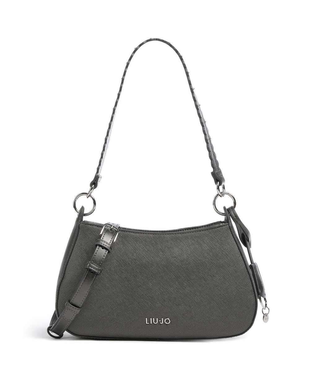 Liu Jo Agar Shoulder bag grape juice metallic      