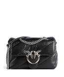 Pinko Love Puff Mini Sac porté épaule nero/old silver