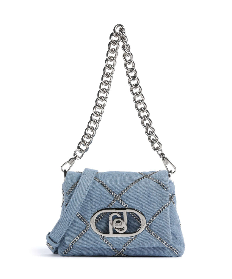 Liu Jo Lapuffy Shoulder bag light denim                   