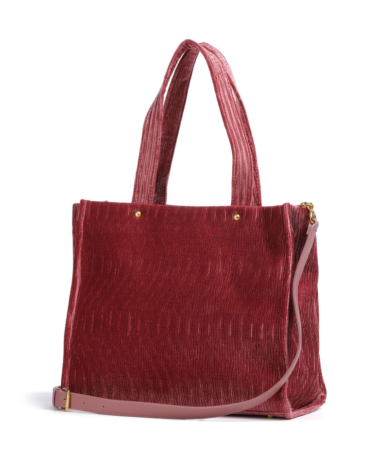 Juicy Couture Iris Crinkled Velvet L Tote bag wethered rose