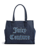 Juicy Couture Iris Distressed L Cabas denim