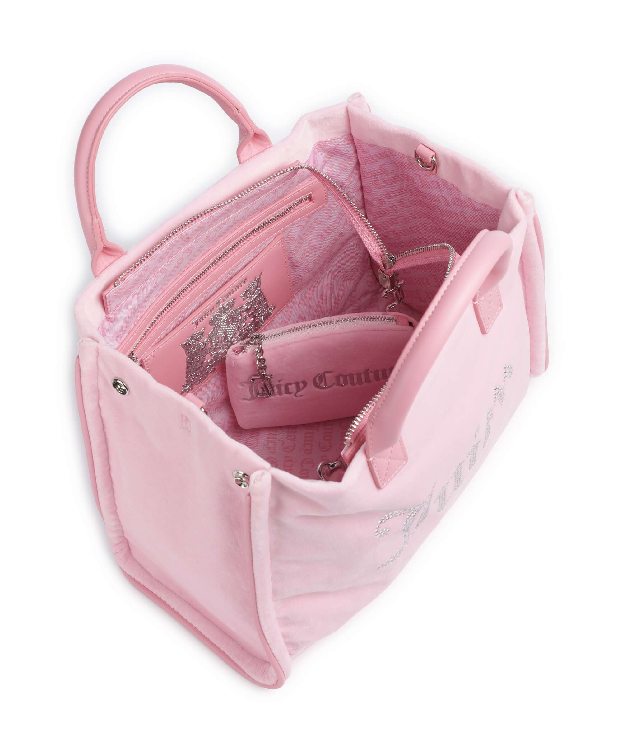 Juicy Couture Iris Velvet M Handbag cherry blossom