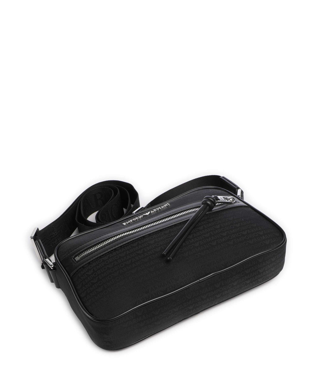 Emporio Armani Monogram Crossbody bag black beauty