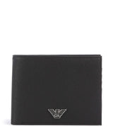 Emporio Armani Saffiano Animation Wallet ebony