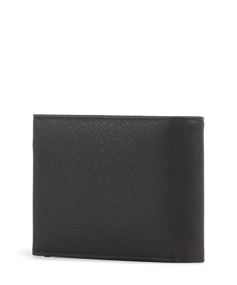 Emporio Armani Saffiano Animation Wallet ebony
