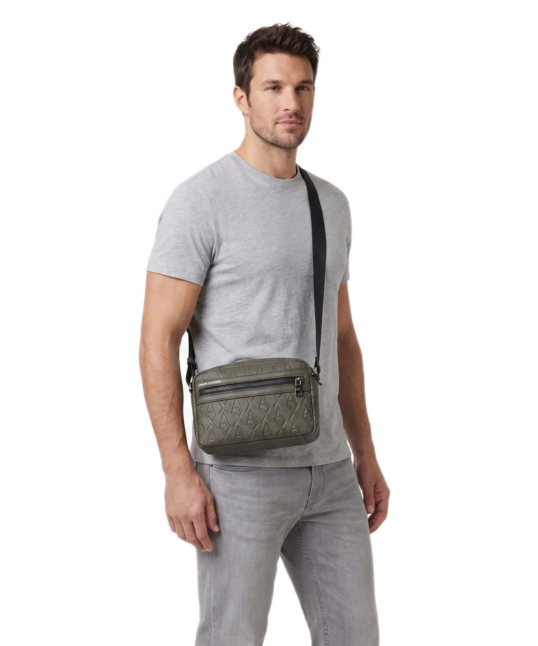 Armani Exchange Liam Crossbody bag falcon