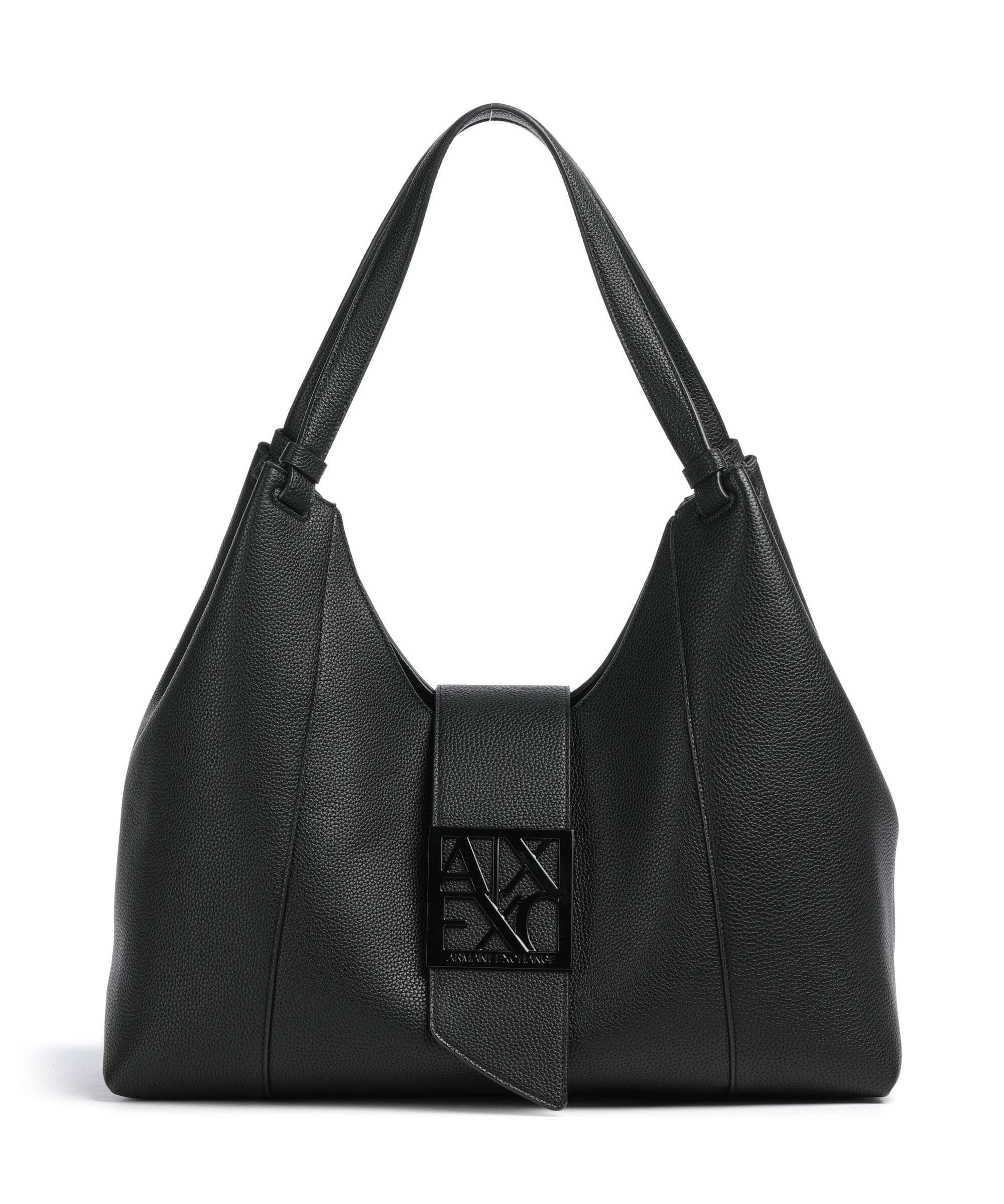 Armani Exchange Susy Soft Hobo bag black