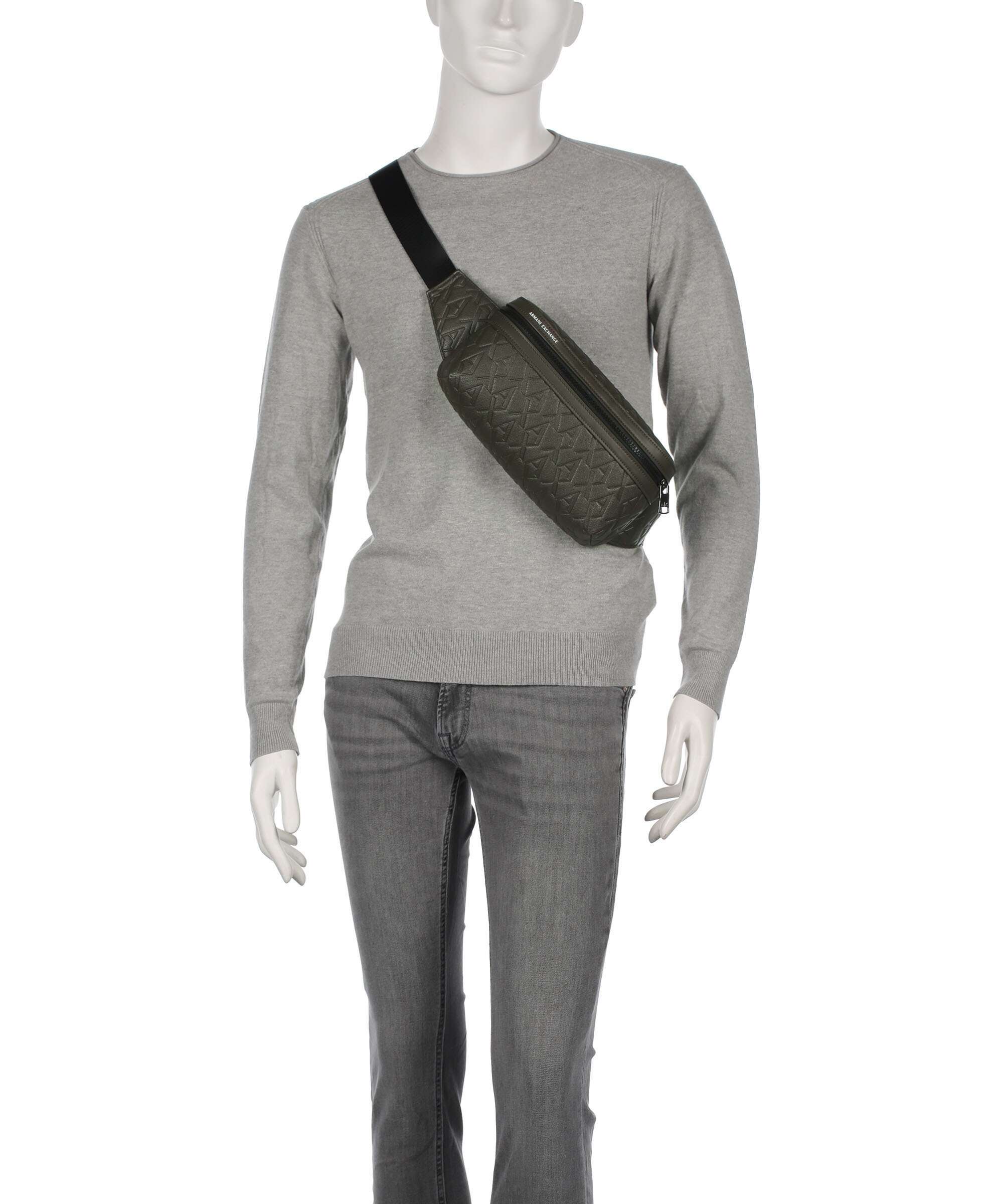 Armani Exchange Liam Belt bag falcon