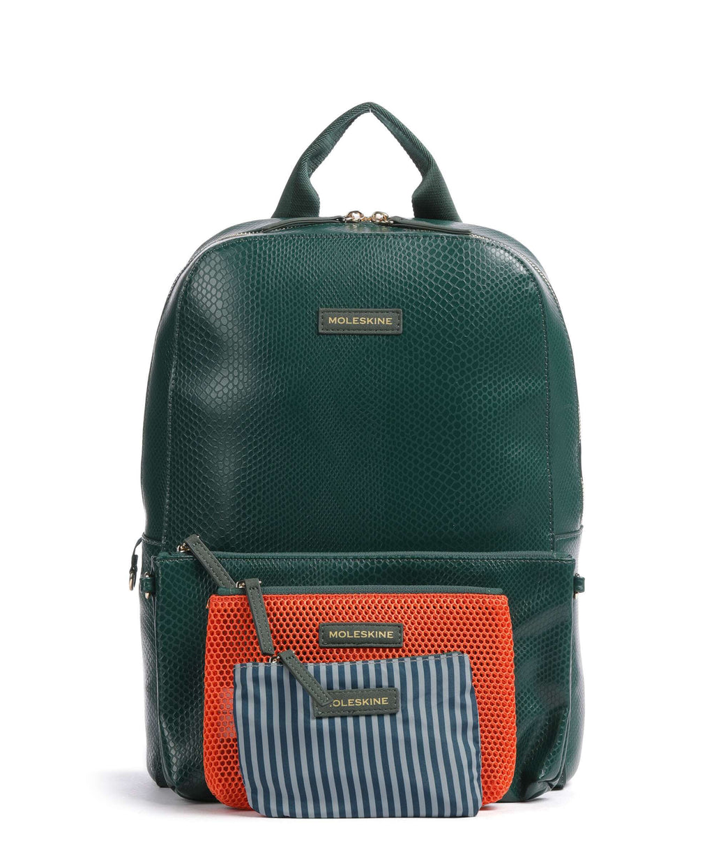 Moleskine Precious & Ethical Backpack grün