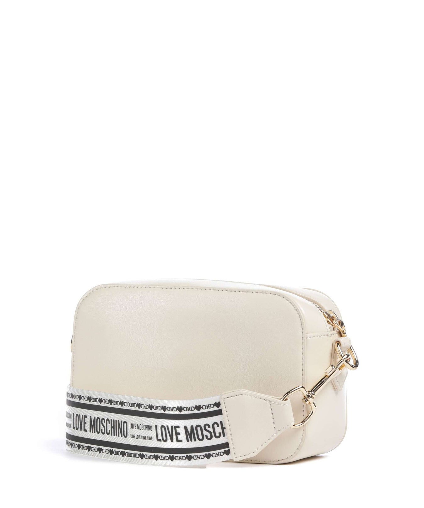 Love Moschino Ember Crossbody bag avorio
