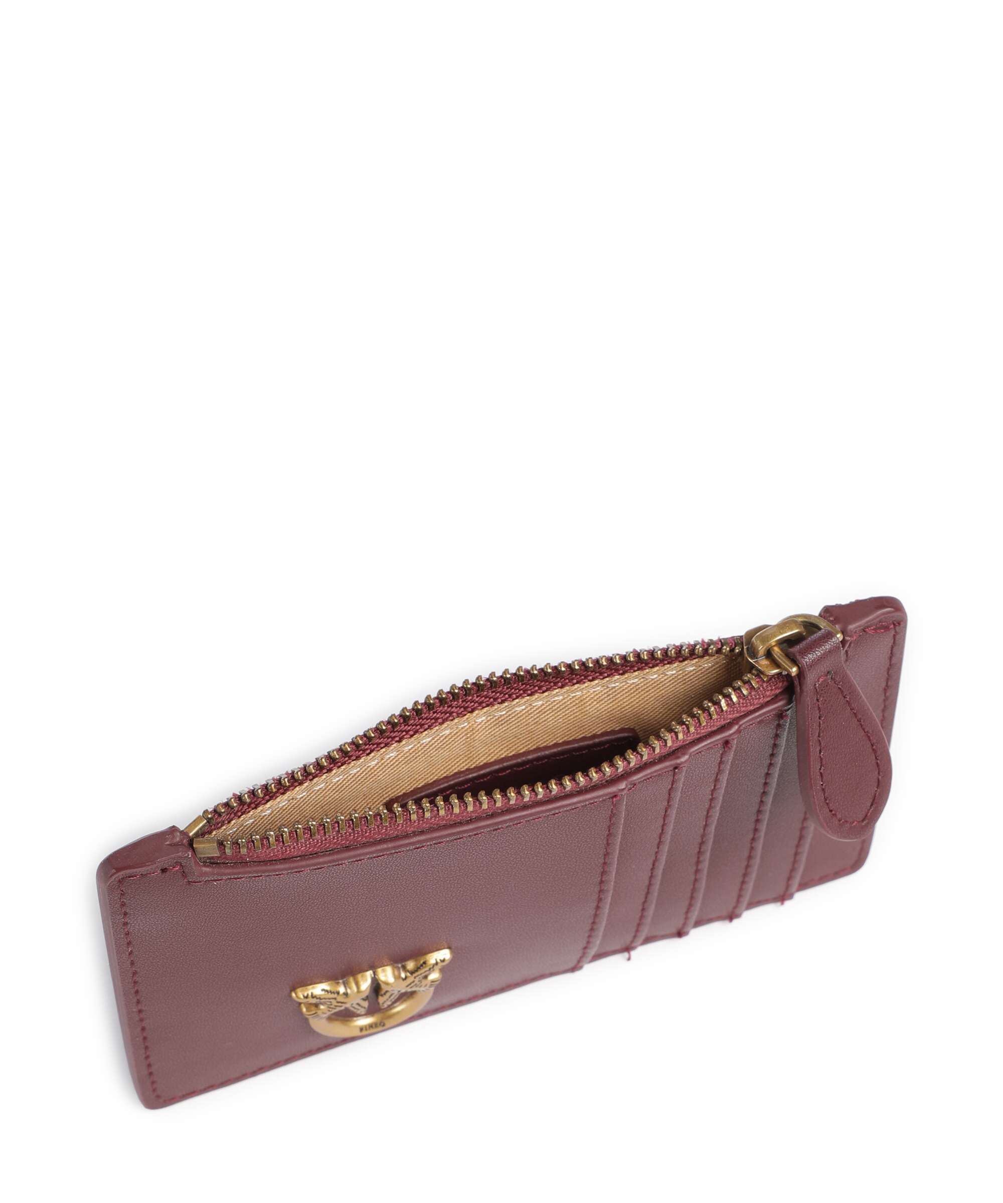 Pinko Airone Credit card holder ribes intenso/antique gold
