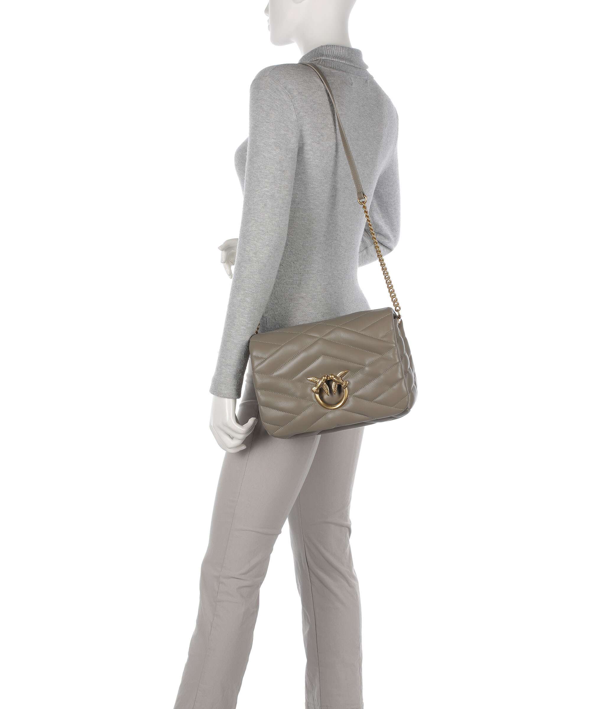 Pinko Love Click Puff Classic Crossbody bag noce