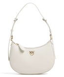 Pinko Half Moon Mini Sac porté épaule bianco seta/antique gold