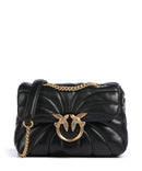 Pinko Love Puff Mini Sac porté épaule nero/antique gold