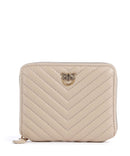 Pinko Taylor Portefeuille beige/grigio fumo/antique gold