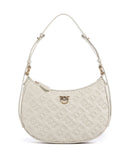 Pinko Half Moon Mini Sac porté épaule bianco seta/antique gold