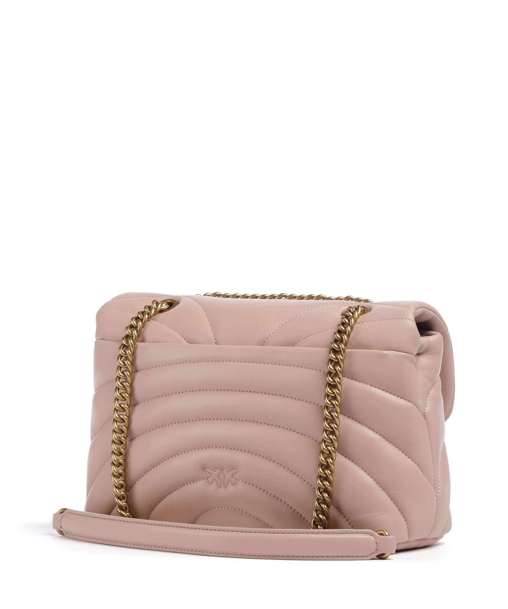 Pinko Love Puff Classic Shoulder bag cipria/antique gold