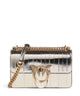 Pinko Love One Mini Sac porté épaule oro/antique gold