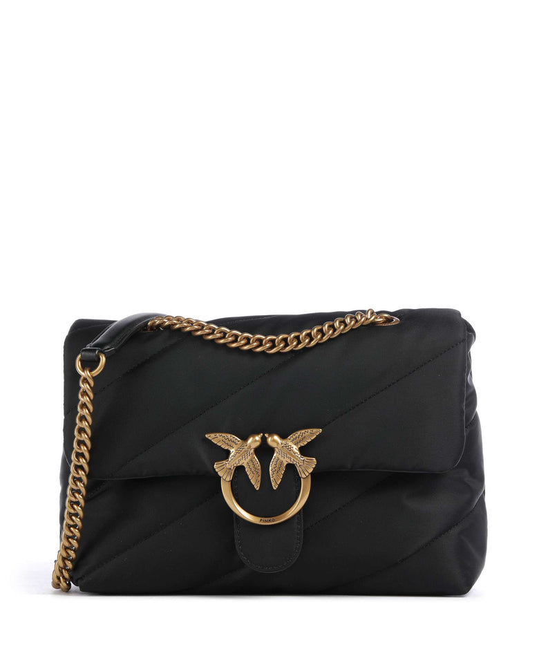 Pinko Love Puff Classic Shoulder bag nero/antique gold