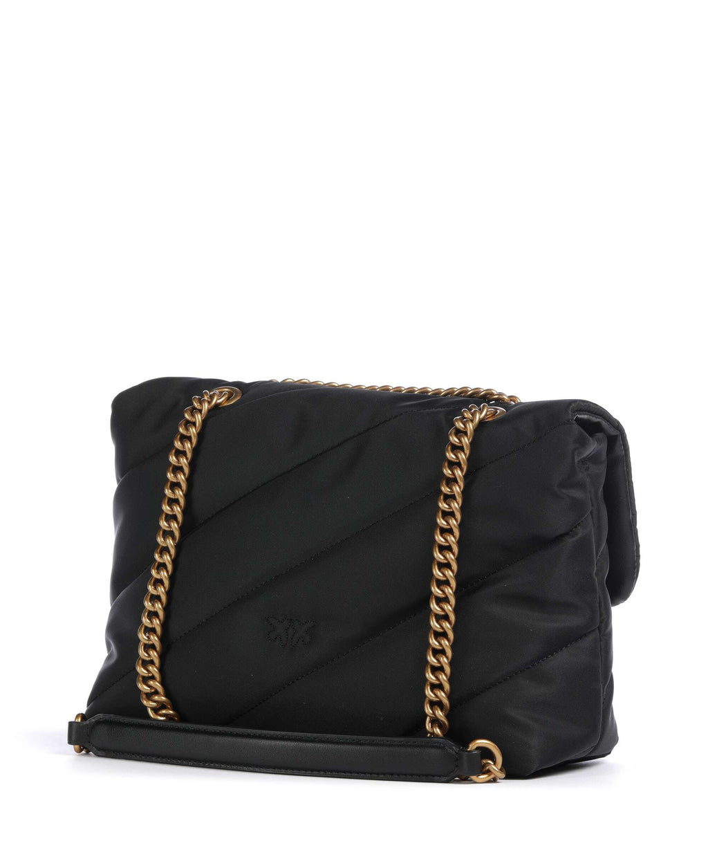 Pinko Love Puff Classic Shoulder bag nero/antique gold