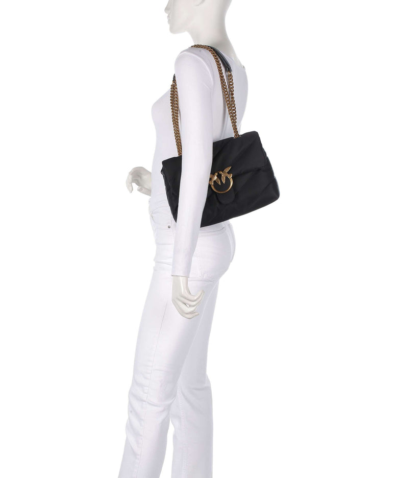 Pinko Love Puff Classic Shoulder bag nero/antique gold