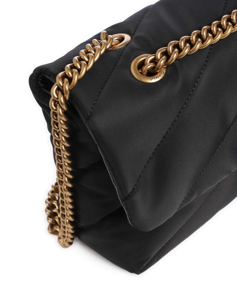Pinko Love Puff Classic Shoulder bag nero/antique gold