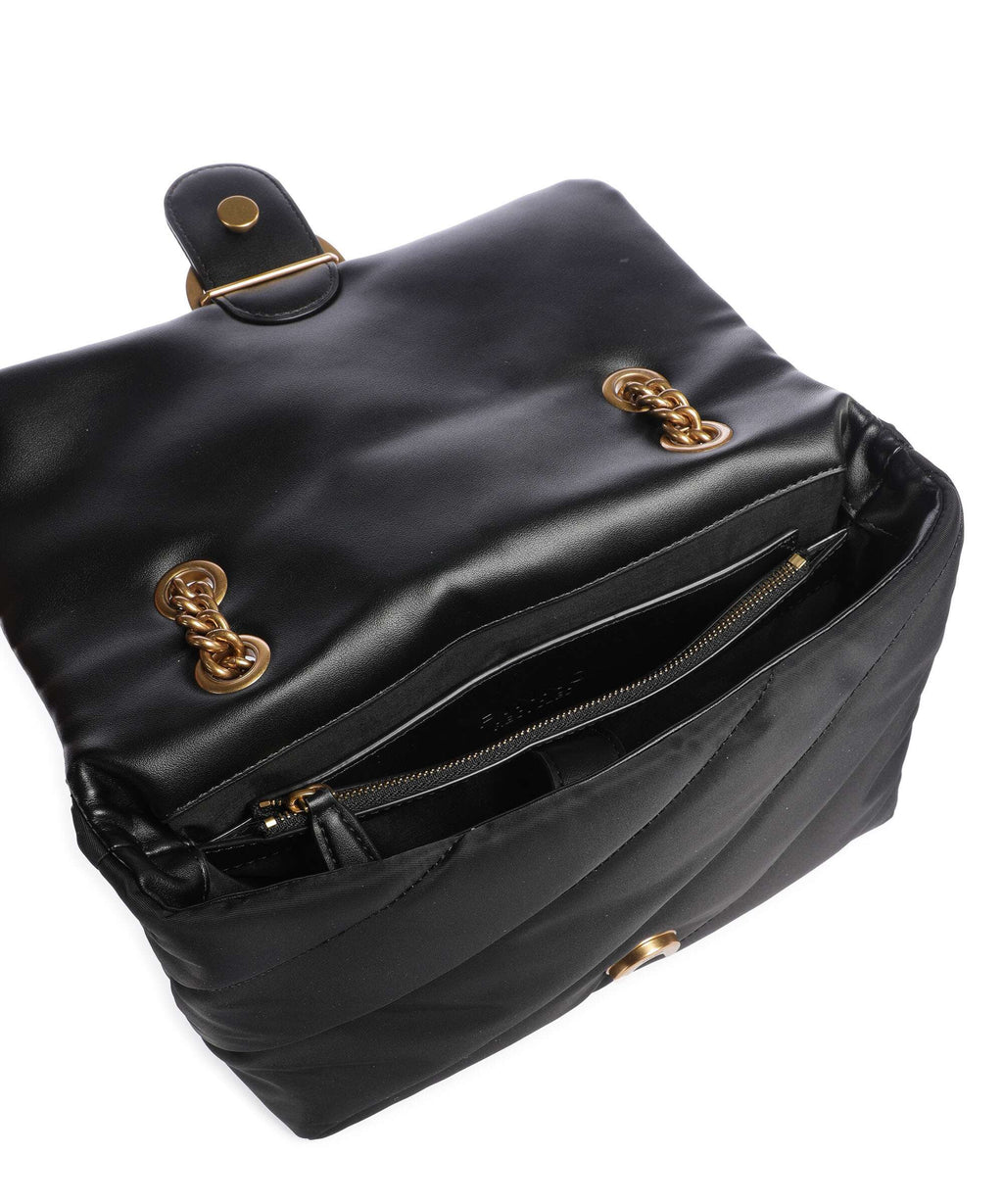 Pinko Love Puff Classic Shoulder bag nero/antique gold