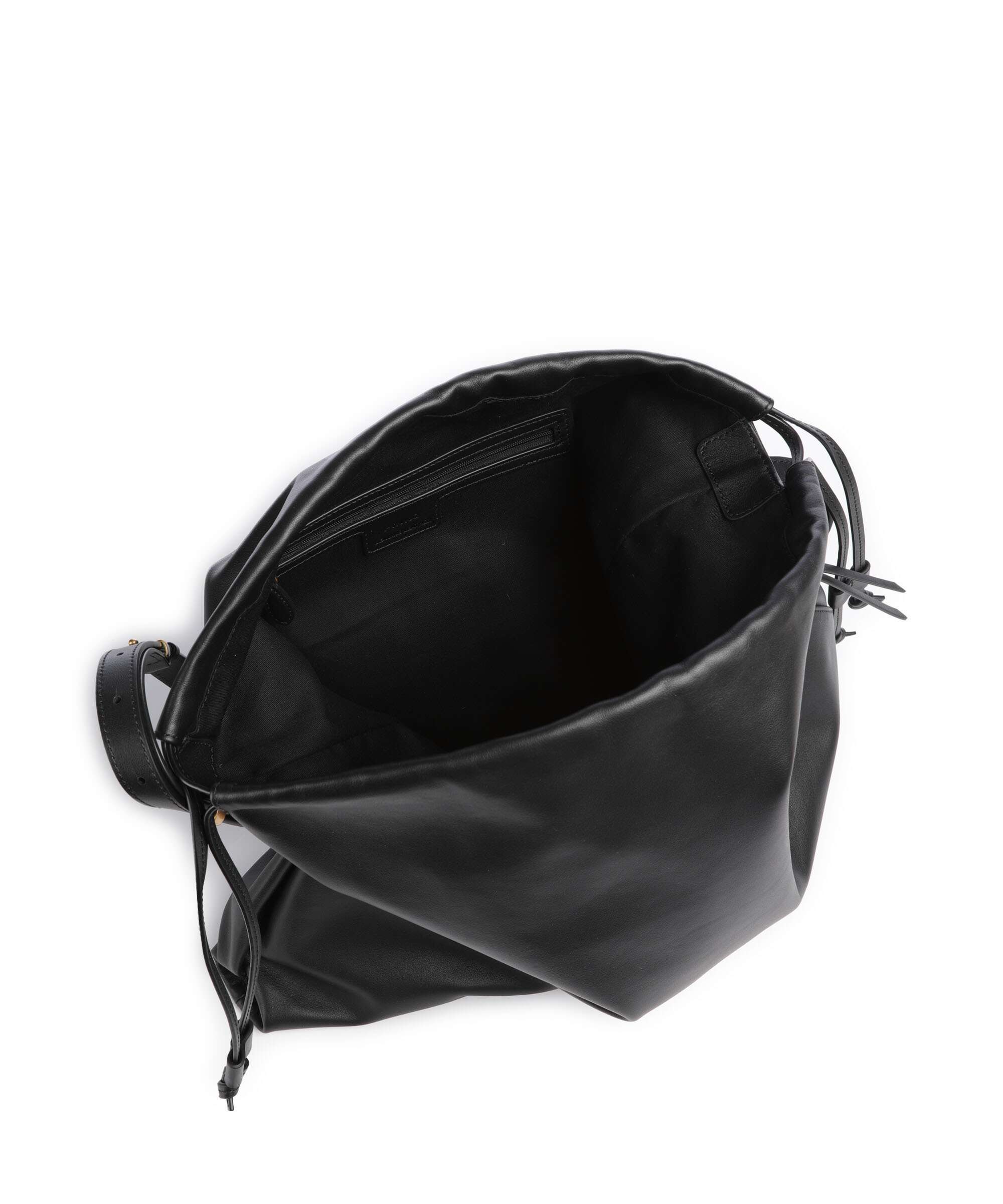 Pinko Extra Slouchy Bucket bag nero/antique gold