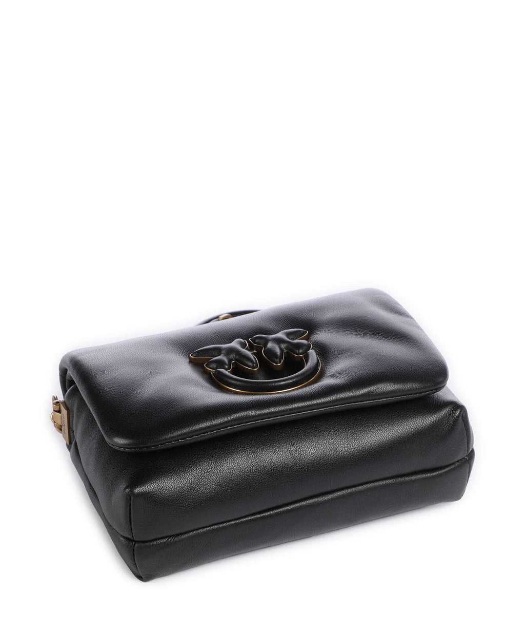 Pinko Love Click Puff Baby Crossbody bag nero/antique gold