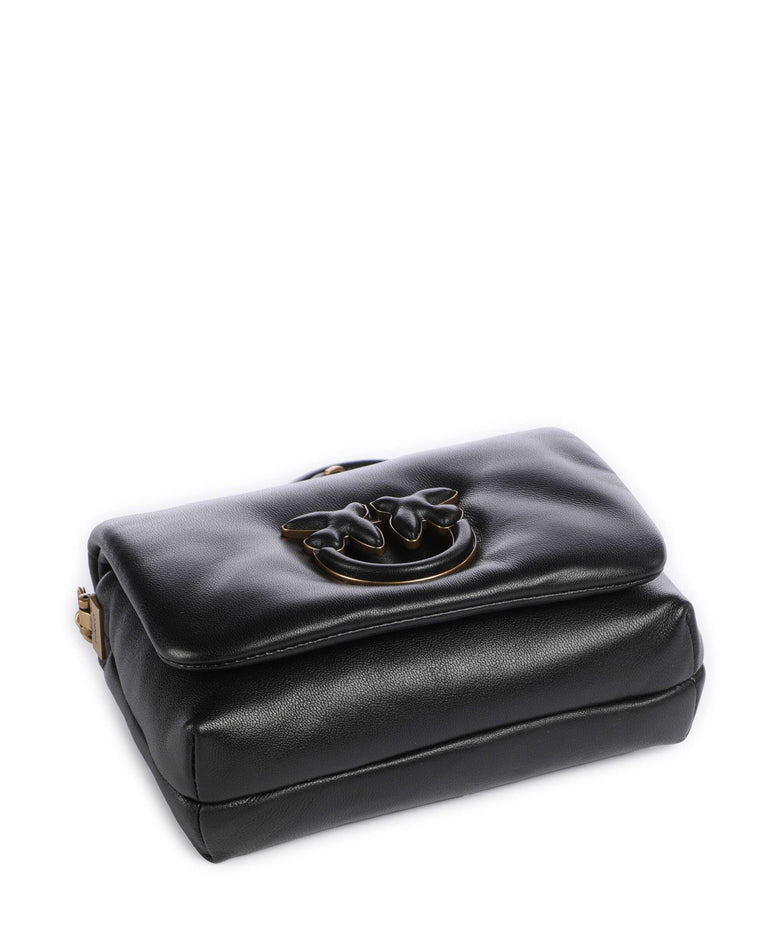 Pinko Love Click Puff Baby Crossbody bag nero/antique gold