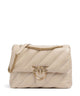 Pinko Love Puff Big Sac porté épaule beige/grigio fumo/antique gold