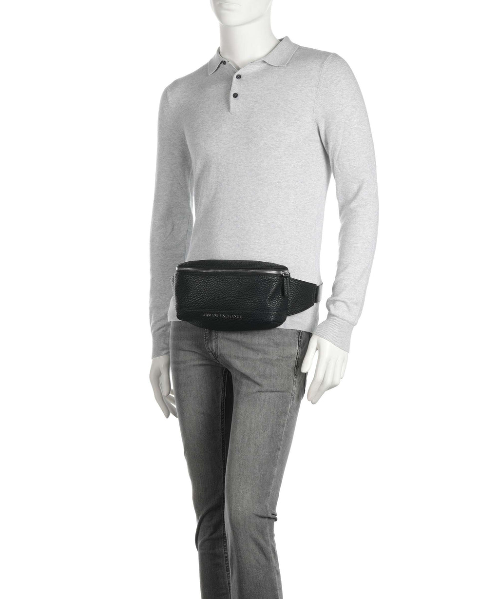 Armani Exchange Capri Fanny pack black