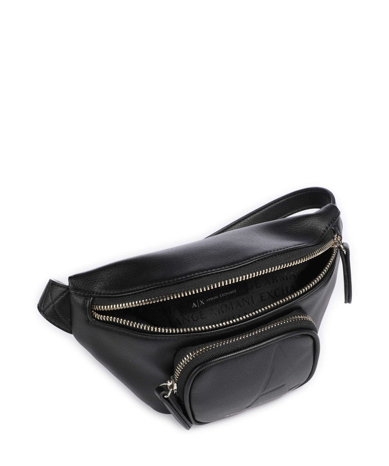 Armani Exchange A-Line Fanny pack black