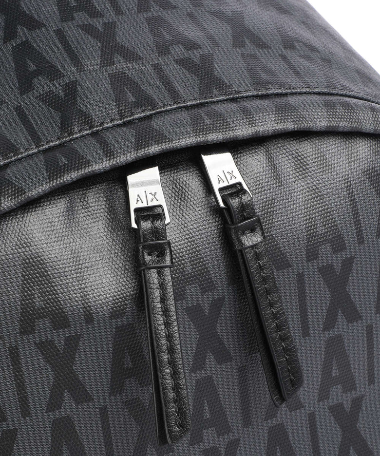 Armani Exchange Backpack asphalt black
