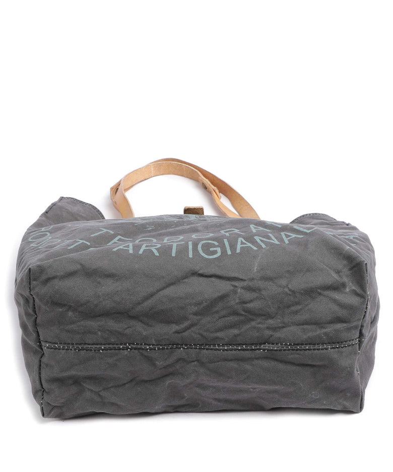 Campomaggi Tote bag grey/natural/peacock