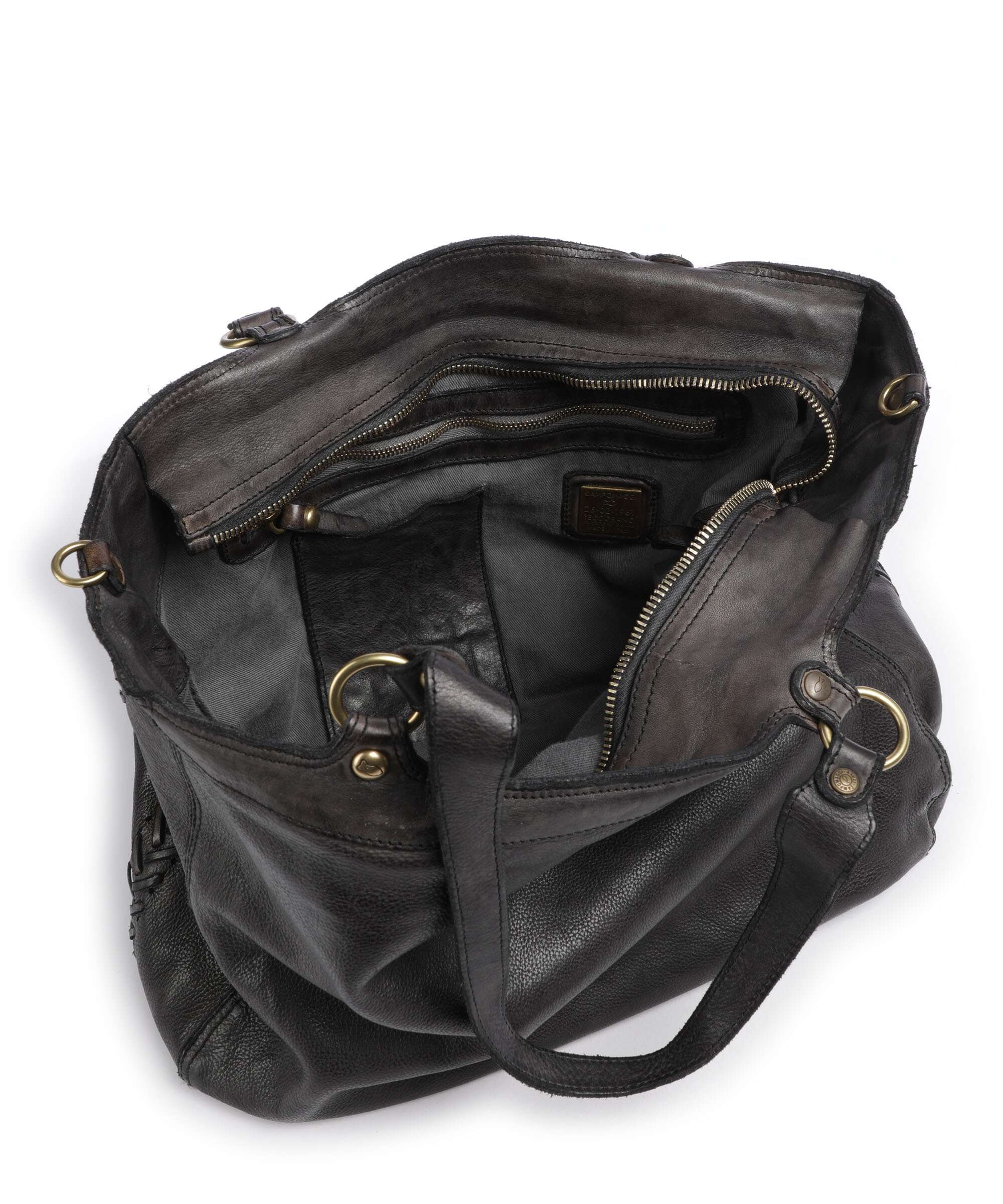 Campomaggi Tote bag grigio