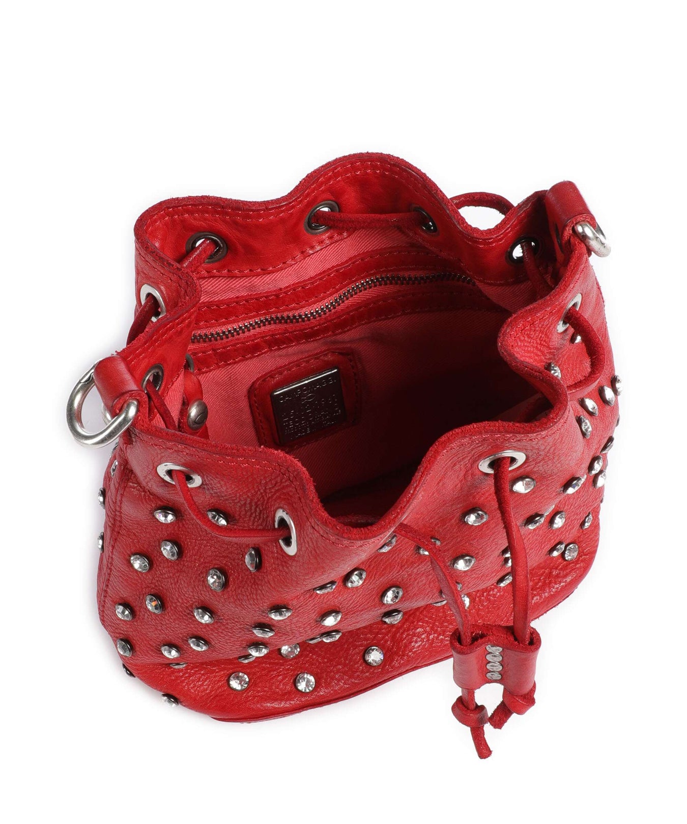 Campomaggi Bucket bag rosso