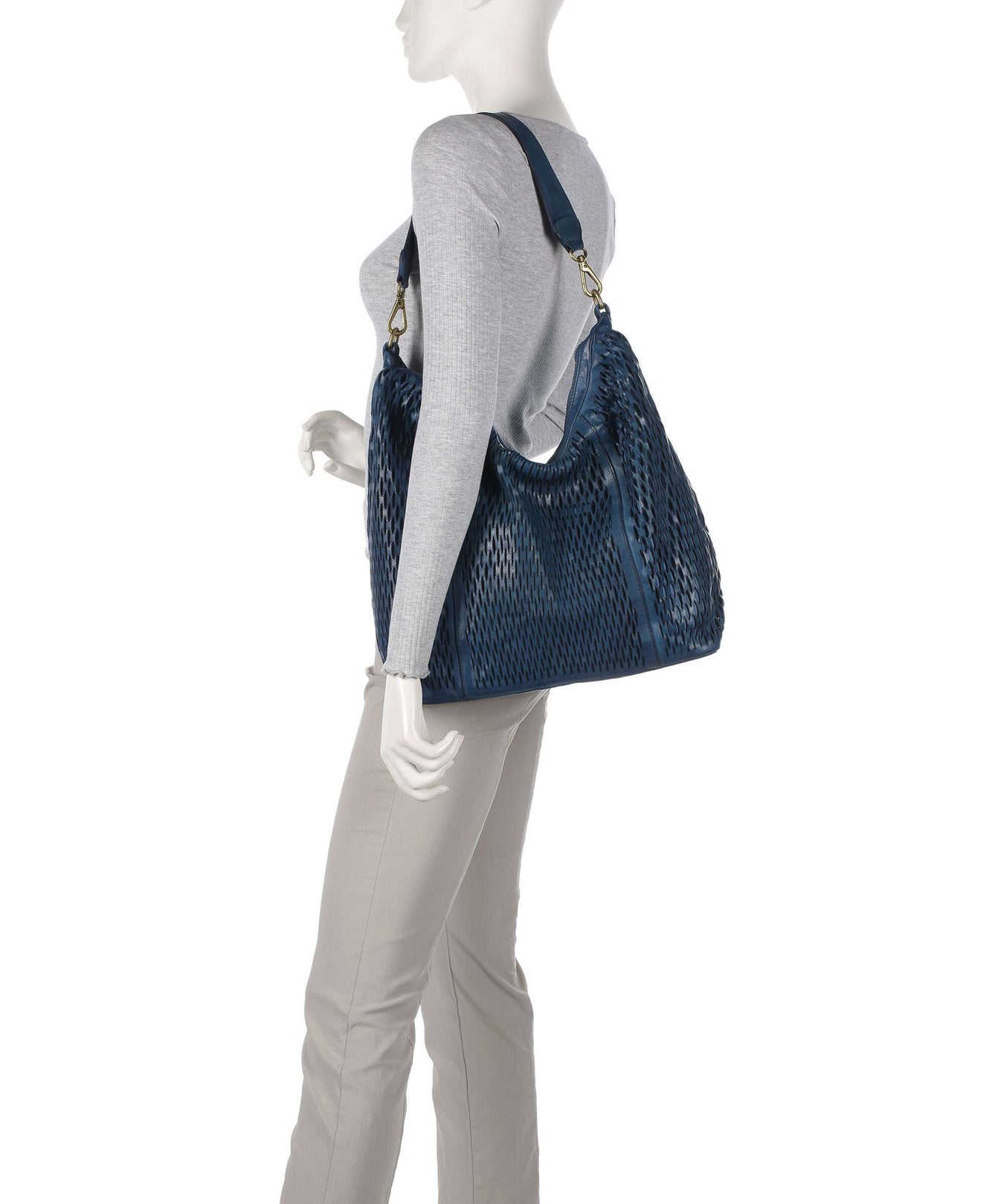 Campomaggi Hobo bag zaffiro