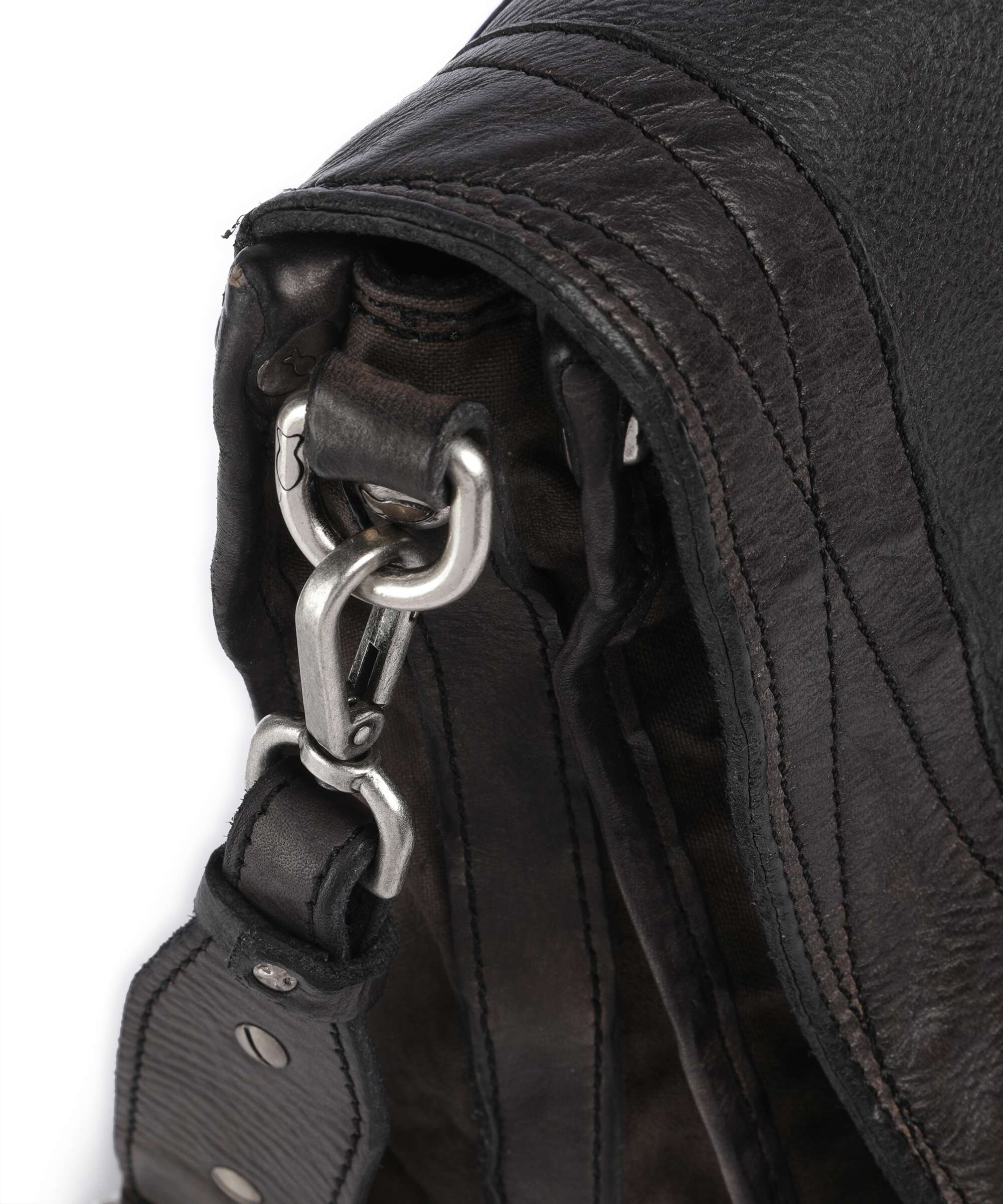 Campomaggi Messenger bag verde militare/grigio