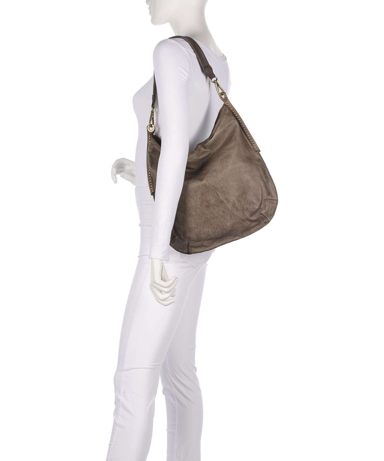 Campomaggi Hobo bag cemento